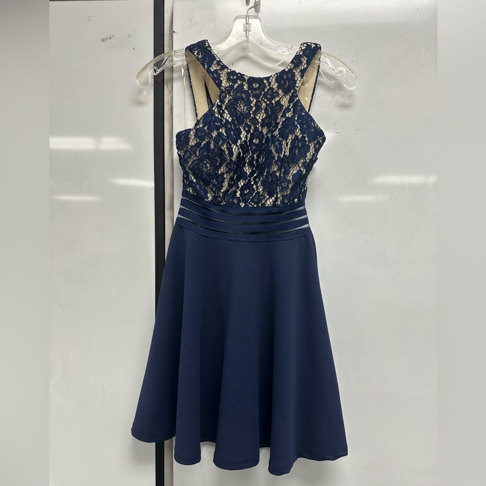 Xtraordinary Navy Dress